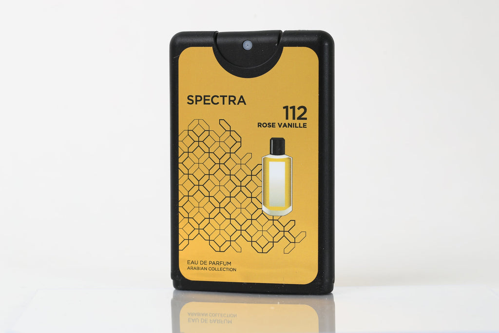 Spectra 112 Rose Vanilla pocket perfume 18ml