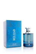 Volaré Reload Blue — Eau de Parfum 100ml — packaging