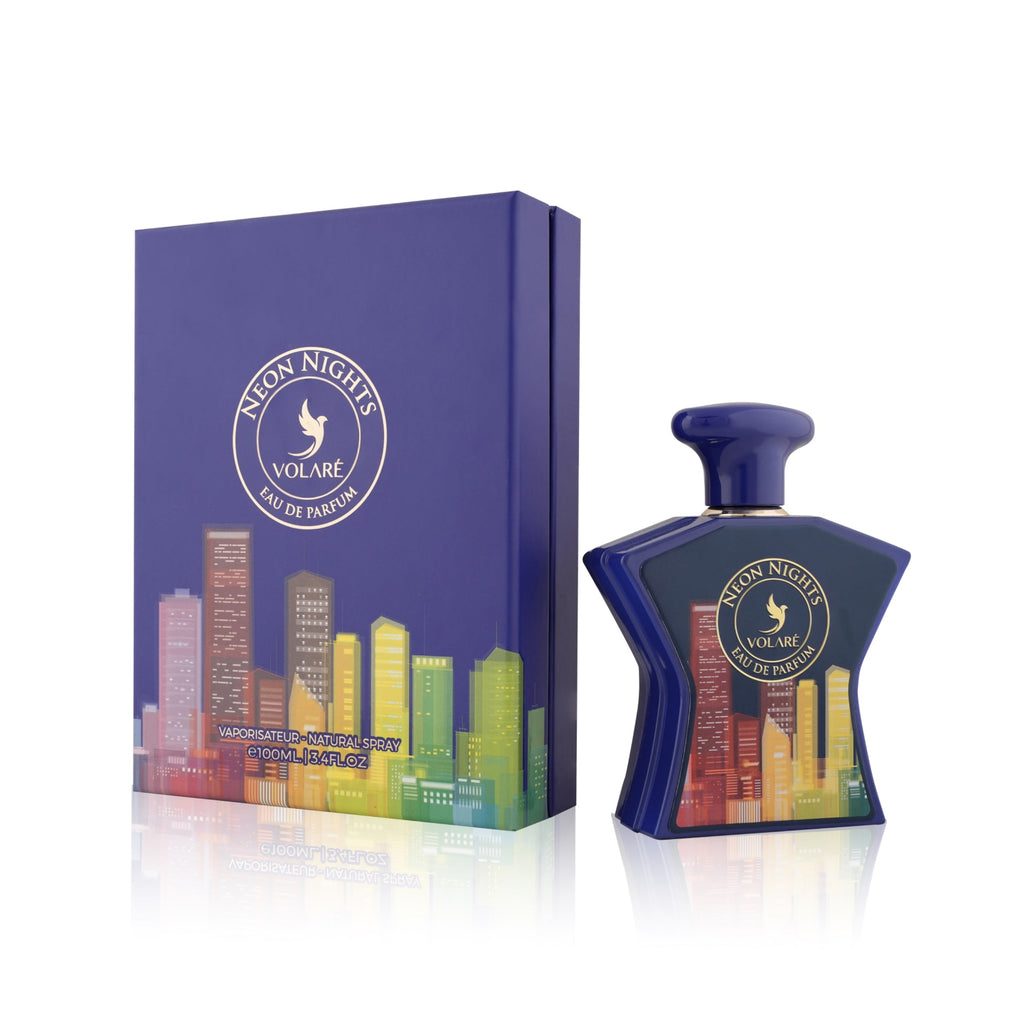 Volaré Neon Nights — Eau de Parfum 100ml — packaging